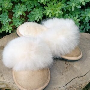pantuflas de alpaca